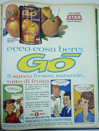 Iconografie del cibo: Piero Manzoni e la pubblicità del suo tempo, Pubblicità Gò, “Epoca”, 19 marzo 1961