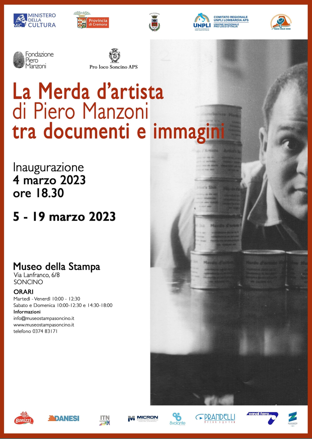 “La Merda d’artista di Piero Manzoni tra documenti e immagini”